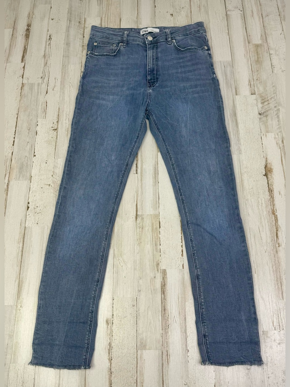 ZARA Jeans Women's Indigo 10 (28x27) High Rise Stretch Skinny